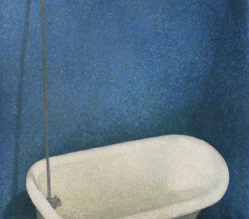 Oil on canvas by Craig Witte evoking solitude through soft light and minimal composition.