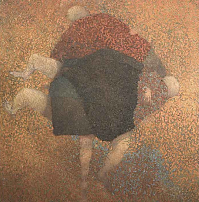 Figurative painting by Craig Witte depicting emotional suspension and levitation.