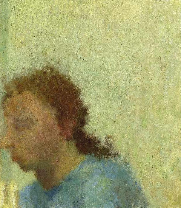 Expressive portrait painting from Craig Witte’s figure series.