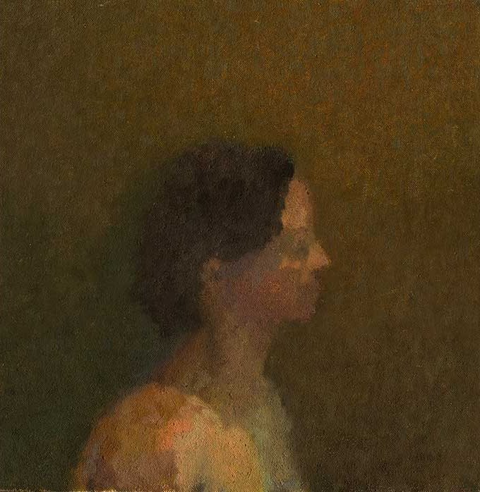 Craig Witte early work exploring expressive brushwork and emotional tone.