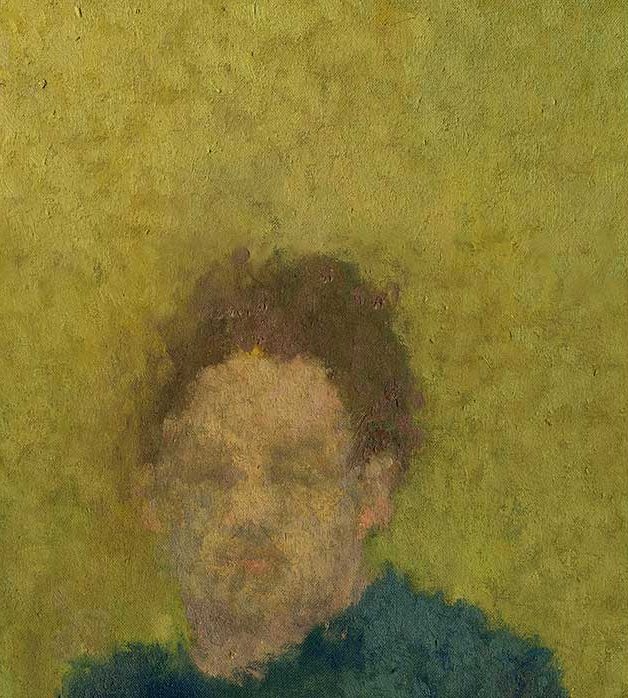 Emotive figure painting showcasing Craig Witte’s unique style.