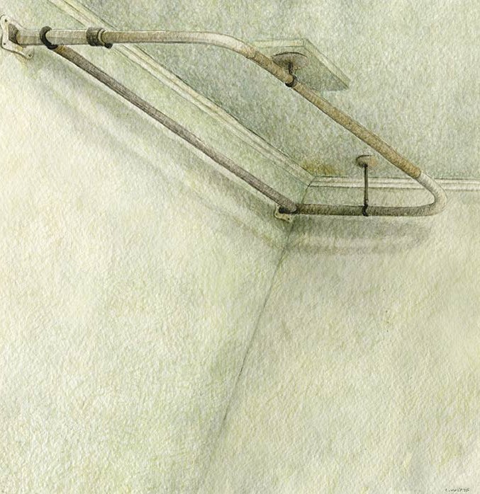 Dynamic watercolor painting by Craig Witte blending expressive brushwork and subtle detail.