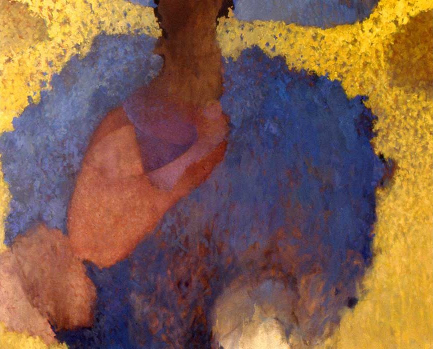 Craig Witte abstract painting emphasizing movement and tonal harmony