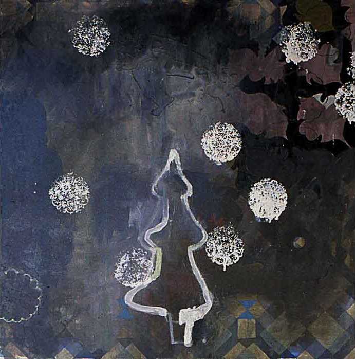 Craig Witte abstract composition with vibrant color interplay and surrealist undertones.