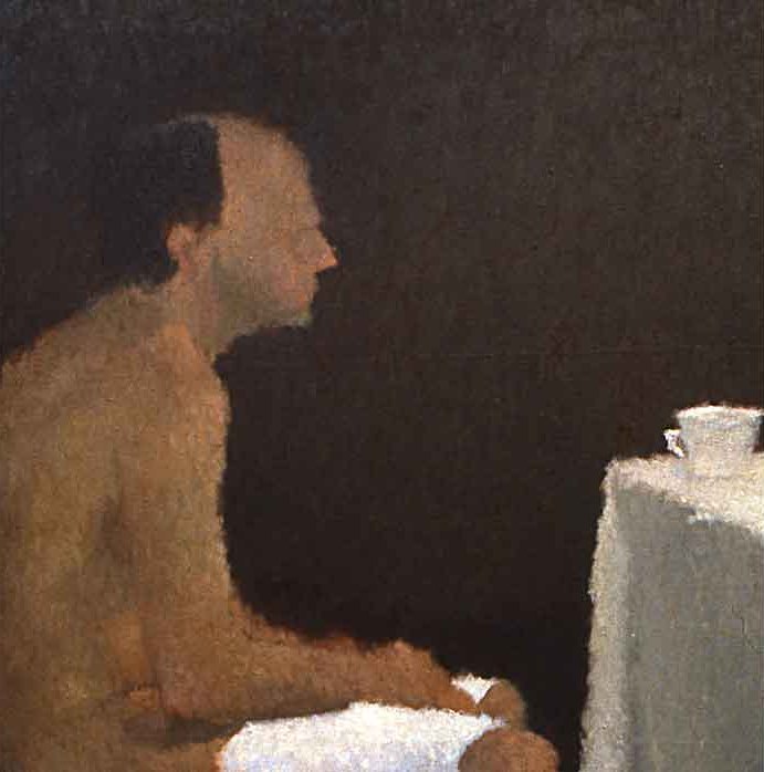 Contemporary portrait artwork by Craig Witte with expressive brushwork.