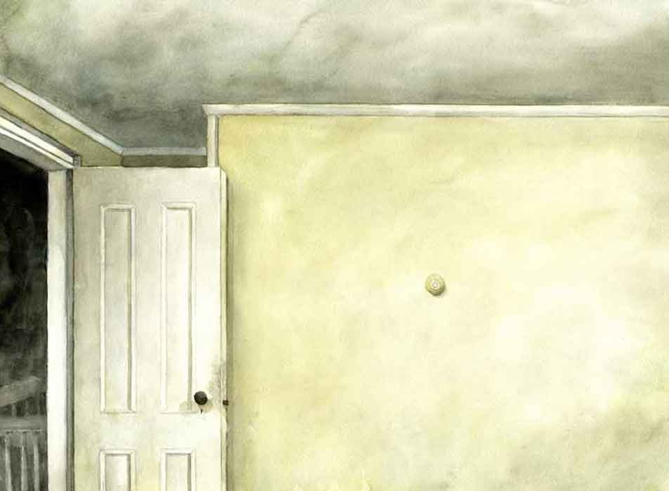Craig Witte watercolor artwork featuring abstract shapes and harmonious color flow.