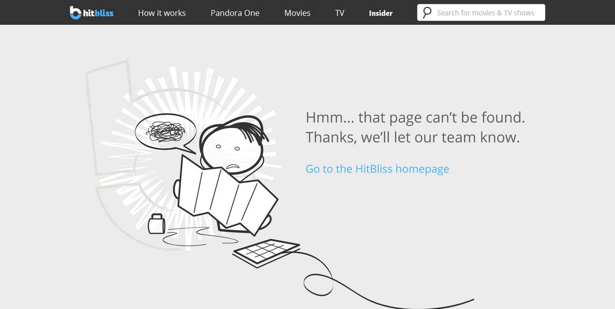 HitBliss: Inside Pages, website design by Craig Witte, 6 of 6