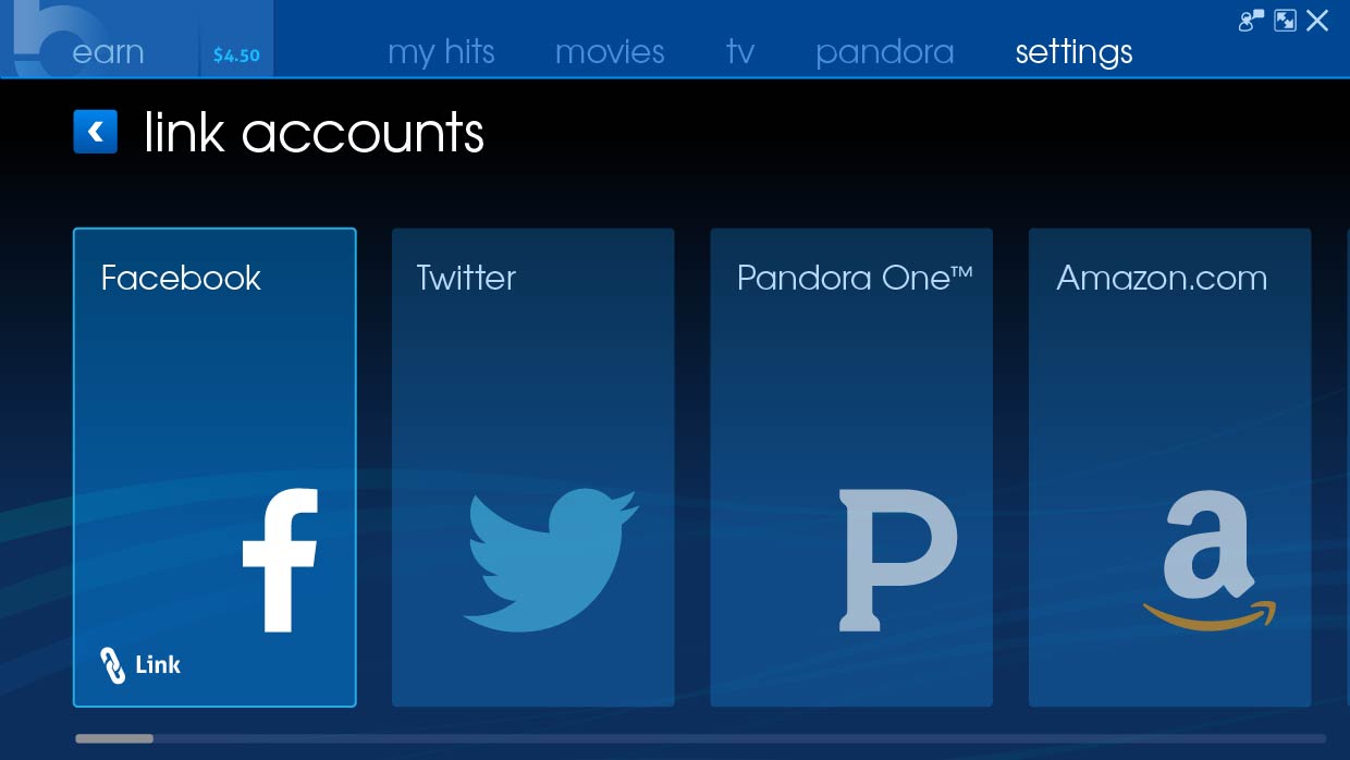 HitBliss: Settings, desktop app design by Craig Witte, 2 of 4