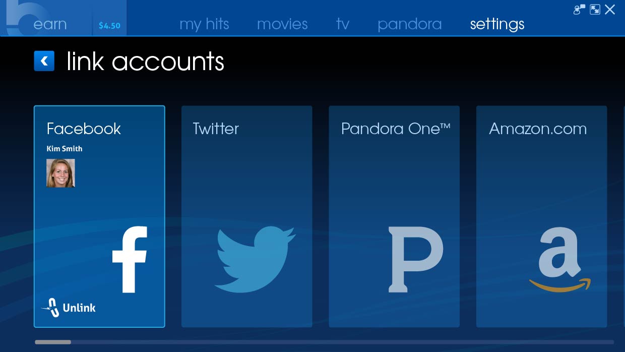 HitBliss: Settings, desktop app design by Craig Witte, 4 of 4