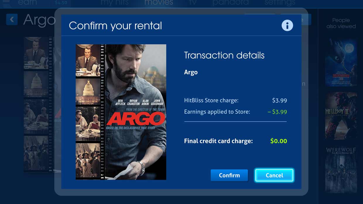 Find your Favorite Shows on HitBliss, desktop app design by Craig Witte, 6 of 6