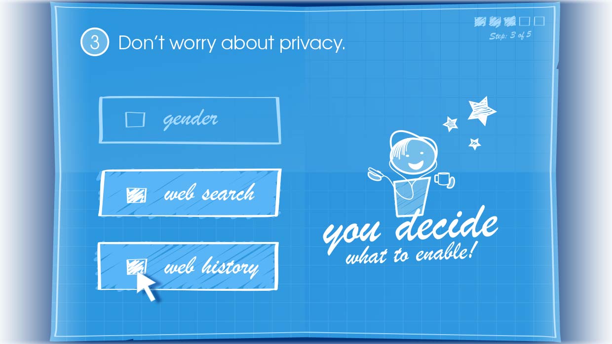 HitBliss: Welcome Tutorial, desktop app design by Craig Witte, 4 of 7