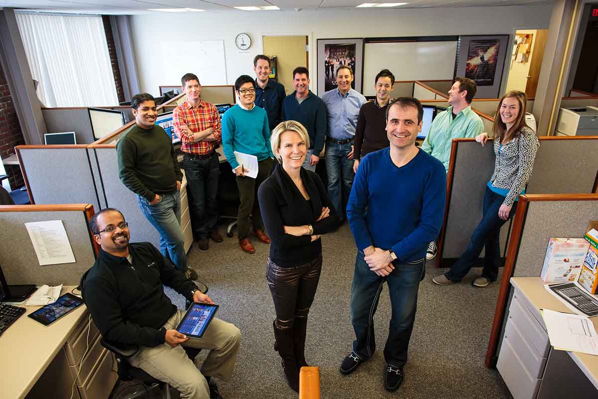 HitBliss Store on Desktop (desktop app design by Craig Witte): Meet the HitBliss team (I am in the orange shirt), a great group of people to work with.