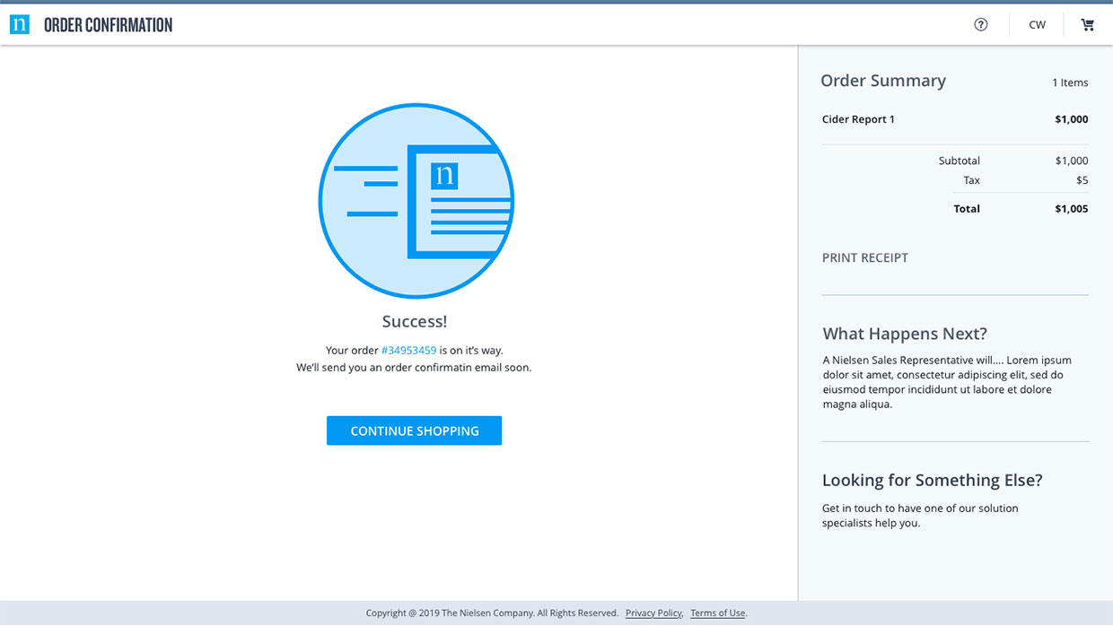 Report Building V1, web app UX design by Craig Witte, 7 of 7