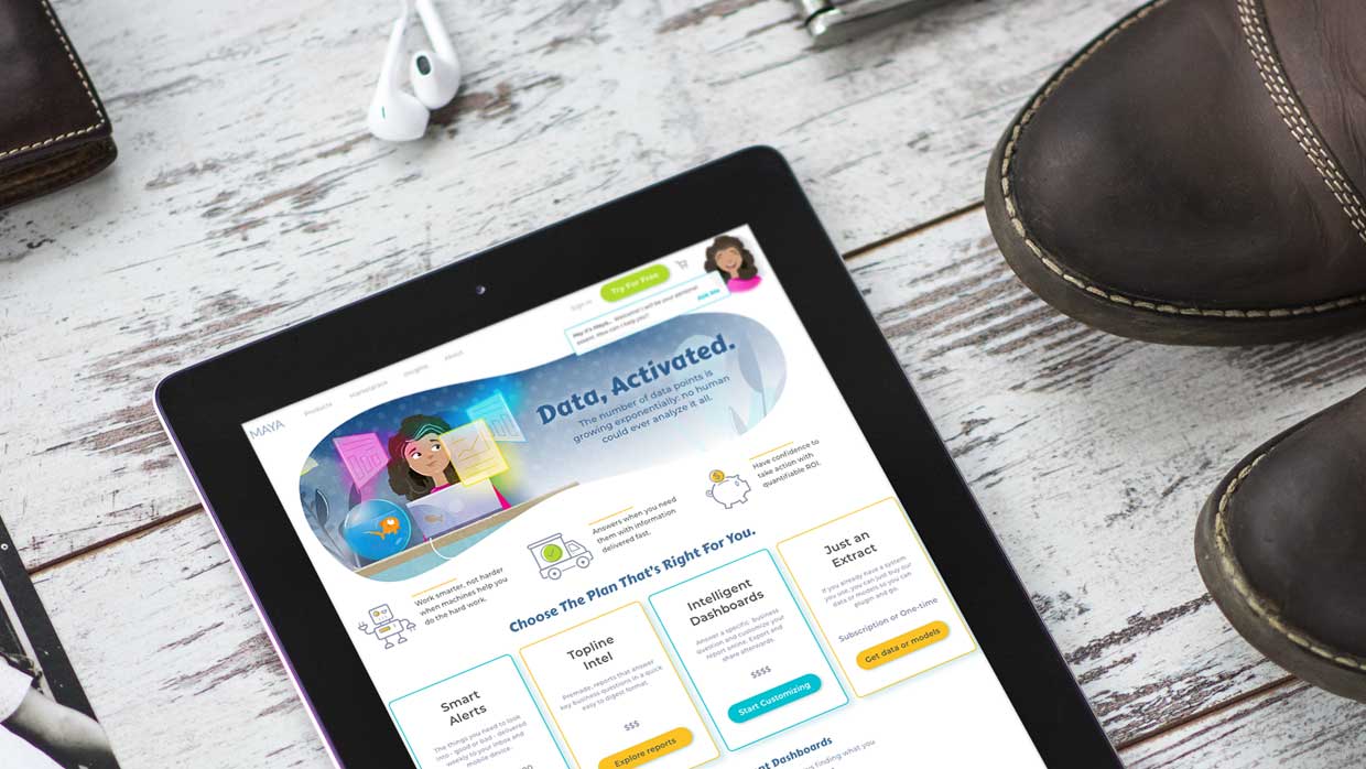 Easy Reporting, web app UX design by Craig Witte, 1 of 10