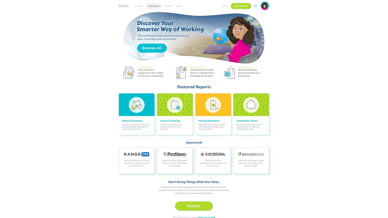 Easy Reporting, web app UX design by Craig Witte, 3 of 10