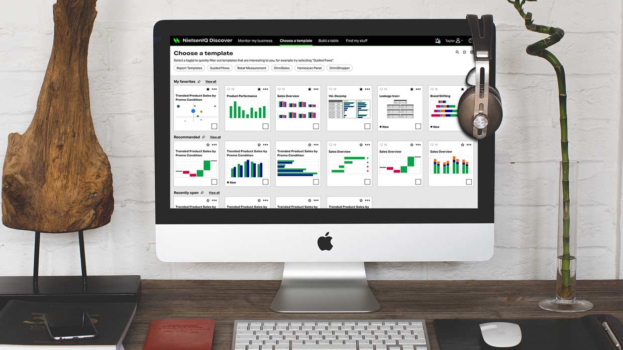 CPG Report Marketplace, web app UX design by Craig Witte, 1 of 4