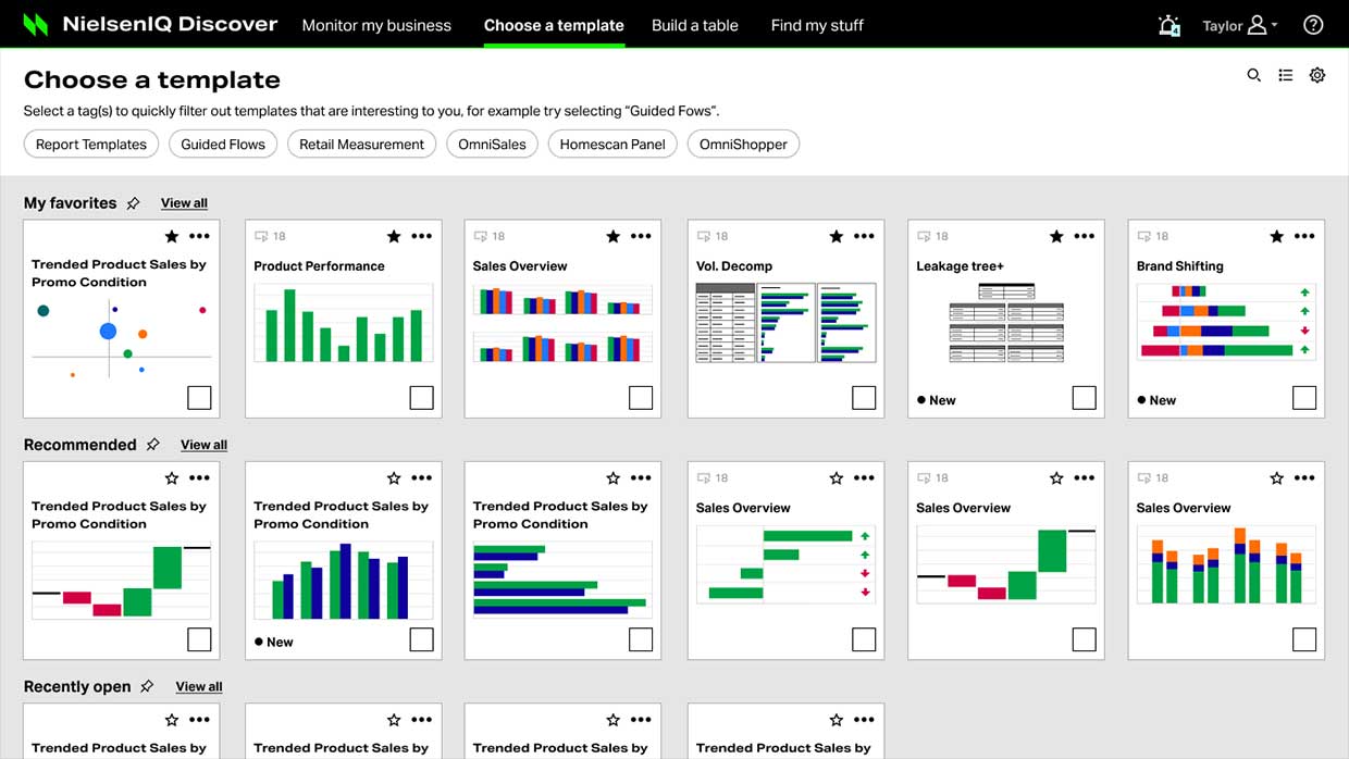 CPG Report Marketplace, web app UX design by Craig Witte, 2 of 4