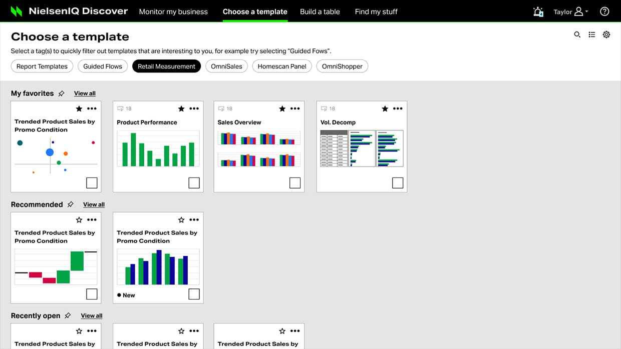 CPG Report Marketplace, web app UX design by Craig Witte, 3 of 4