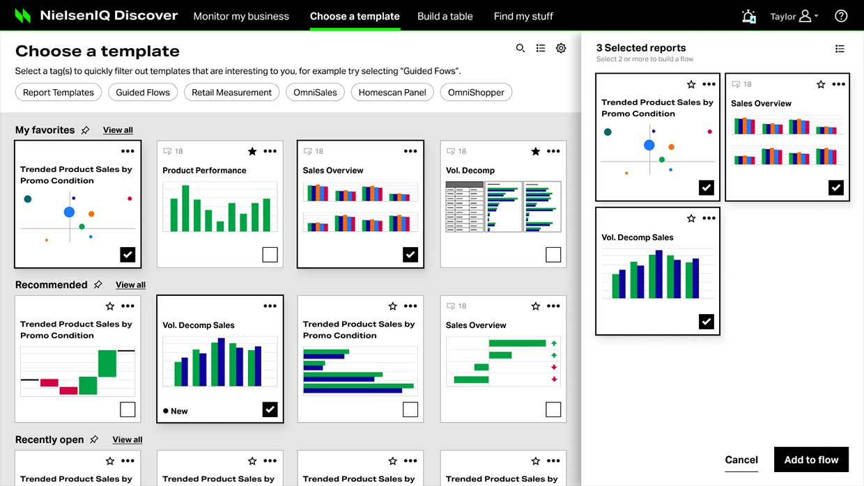 CPG Report Marketplace, web app UX design by Craig Witte, 4 of 4