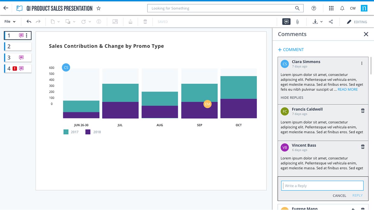 Nielsen Stories, web app UX design by Craig Witte, 4 of 4