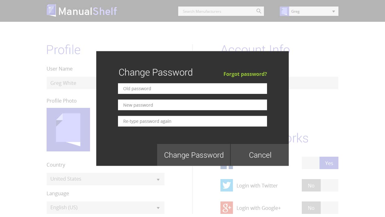 Need a Manual? Try the ManualShelf Website, website design by Craig Witte, 9 of 9